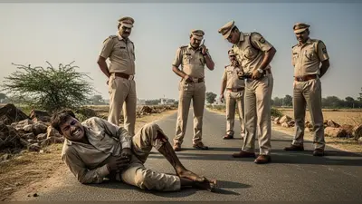 हरदोई: आया की नाबालिग बेटी से दुष्कर्म का आरोपी पुलिस मुठभेड़ में घायल, पैर में लगी गोली