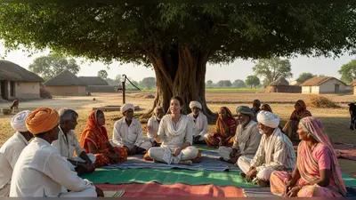 विदेशी महिला ‘पंचायत’ के विधायक जी से हुई ऐसी प्रभावित, अब गाँव-गाँव जाकर लगा रही है ‘चौपाल’!
