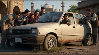 मस्जिद के पास 2 साल से खड़ी लावारिस कार, अंदर का नजारा देख लोगों के उड़ गए होश!