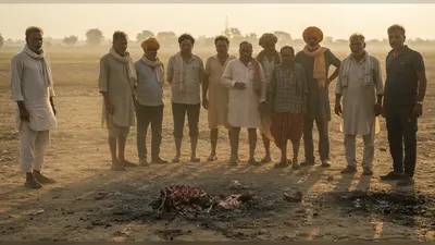 मेरठ में श्मशान घाट पर गोकशी की बड़ी घटना, आठ जगह मिले अवशेष, ग्रामीणों में भारी गुस्सा