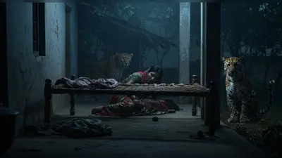 बहराइच में तेंदुए का आतंक: बरामदे में सो रही महिला का सिर नोचा, गांव में दहशत