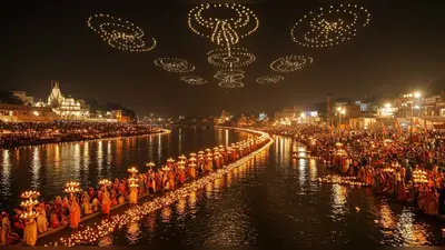 अयोध्या दीपोत्सव: 18 को परखी जाएंगी तैयारियां, 1100 ड्रोन शो संग 2100 लोग करेंगे सरयू महाआरती