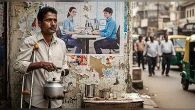 नौकरी का सपना टूटा, हाथ में आई चाय की केतली: दिव्यांगजन रोजगार अभियान की कड़वी हकीकत