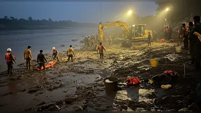 उटंगन नदी हादसा: दलदल में फंसी छह लाशें, 18 फीट पर रुका सर्च ऑपरेशन; जानें नया अपडेट