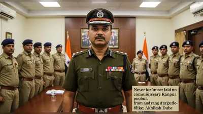 कानपुर में नए सीपी का कड़ा संदेश: माफिया अखिलेश दुबे पर कार्रवाई, लापरवाह थानेदार हटेंगे!