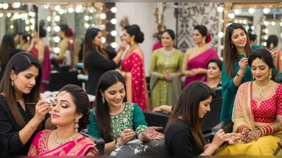 करवा चौथ पर ‘सजना है मुझे सजना के लिए’ की धूम: सौंदर्य बाजार में बंपर बुकिंग, रौनक बढ़ी!