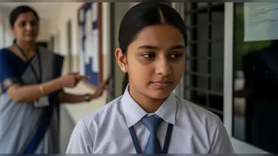 अदृश्य बालियों के कारण छात्रा को स्कूल से घर भेजा, सोशल मीडिया पर छिड़ी बहस!