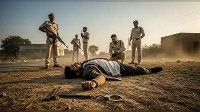 यूपी: ‘मुझे शर्म आ रही है, हट जाओ…’, कह हथकड़ी सहित भागा था नरेश, अब एनकाउंटर में ढेर; मिस्त्री से बना करोड़ो का अपराधी