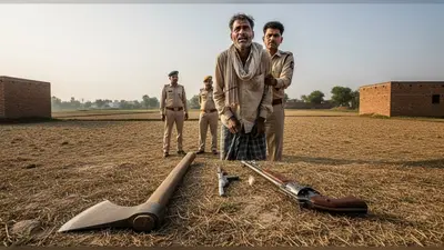 अलीगढ़: हरदुआगंज में भाई ने की भाई की निर्मम हत्या, गोली मारी फिर फरसे से काटा, आरोपी गिरफ्तार