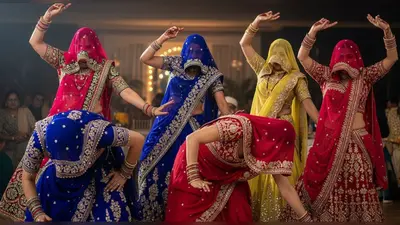 घूंघट की आड़ में भाभियों का तूफानी डांस, वीडियो ने इंटरनेट पर मचाया तहलका!