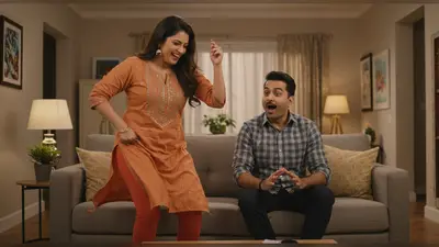 पत्नी ने ‘पतली कमरिया’ पर किया डांस, पति ने दिया ऐसा रिएक्शन कि लोग रह गए दंग!