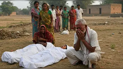 उटंगन हादसा: चार दिन बाद बेटों के शव मिले, बिलखते पिता और बेसुध मां की रुला देने वाली तस्वीर
