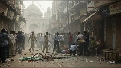 कानपुर के मिश्री बाजार में जोरदार धमाका: मरकस मस्जिद के पास 5 घायल, इलाके में फैली दहशत