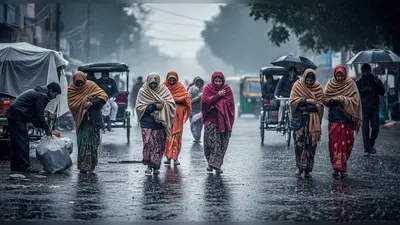 यूपी में लगातार बारिश से अचानक गिरा पारा, 2-3 डिग्री तक लुढ़का तापमान; ठंड बढ़ी, कई जिलों में अलर्ट जारी