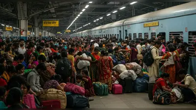 दीपावली और छठ पर घर जाने की उम्मीदें टूटीं! दिल्ली से चलने वाली ट्रेनों में तिल धरने की जगह नहीं, लाखों यात्री परेशान