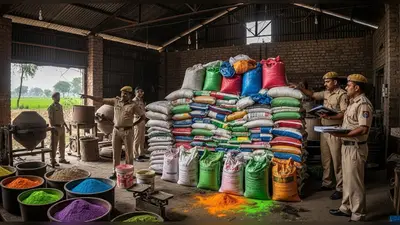 बदायूं में बड़ा खुलासा: नकली खाद की फैक्ट्री पकड़ी गई, किसानों की मेहनत पर सीधा हमला!