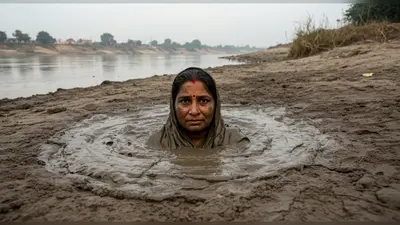 बागपत में यमुना किनारे दलदल में धंसी शिक्षिका, सिर तक समाई मिट्टी में, दर्दनाक मौत से पसरा मातम
