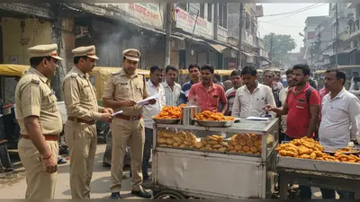कानपुर: अजीमाबाद में ‘साइड पेंट्रीकार’ का भंडाफोड़, चेकिंग में दबोचे गए 10 अवैध वेंडर
