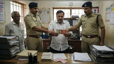सीतापुर: एंटी करप्शन टीम ने घूस लेते वीडीओ को रंगे हाथों पकड़ा, बकाया काम के पैसे के लिए मांगी थी रिश्वत