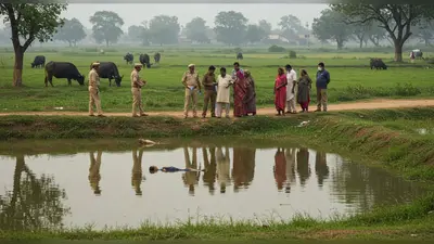 श्रावस्ती में सनसनी: तालाब में मिली अधेड़ की लाश, मवेशी चराने निकले थे घर से; पुलिस जांच में जुटी, इलाके में दहशत