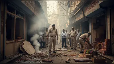 बिसातखाना धमाके से हिला शहर, पुलिस कमिश्नर का ऐतिहासिक फैसला: अवैध पटाखा बिक्री पर होगी कड़ी कार्रवाई