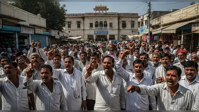 मथुरा के सौंख में व्यापारियों का फूटा गुस्सा: नगर पंचायत प्रशासन के खिलाफ ज़ोरदार प्रदर्शन, वायरल वीडियो में दिखा चौंकाने वाला हाल
