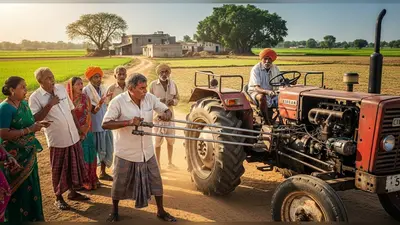 इस अनोखे ट्रैक्टर की स्टार्ट करने की प्रक्रिया देख उड़ जाएंगे आपके होश! वीडियो हुआ वायरल