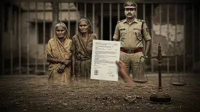 बेशकीमती ज़मीन के लिए परिवार को भेजा जेल, अब इंस्पेक्टर को मिली क्लीन चिट: यूपी में न्याय पर सवाल