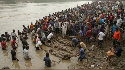 यूपी में दिल दहला देने वाली घटना: नदी में फंसी 12 लाशें, 500 लोगों ने मिलकर चलाया अब तक का सबसे मुश्किल रेस्क्यू ऑपरेशन; डीएम ने कहा – “यह मेरे जीवन का सबसे कठिन काम था”