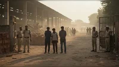 अलीगढ़ में सनसनीखेज़ चोरी! छर्रा विधायक के प्लांट से माल पार, तीन चोर धरे गए, सिकंदराराऊ का पार्षद फरार