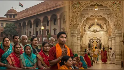 बांके बिहारी मंदिर दर्शन अवमानना मामला: हाईकोर्ट में सुनवाई टली, भक्तों को अगले आदेश का इंतजार