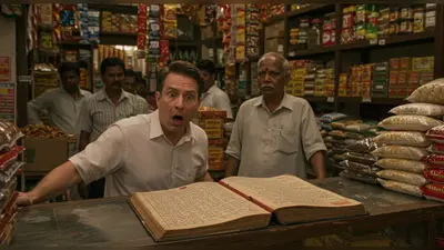 भारत में देसी ‘हिसाब-किताब’ देख विदेशी डॉक्टर हुआ बेहोश! जानें क्या था दुकान पर ऐसा, जिसने उड़ा दिए होश