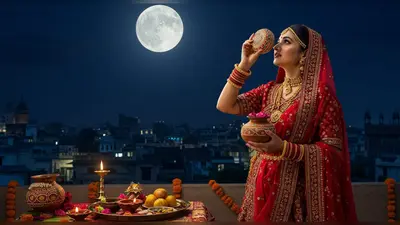 करवा चौथ 2025: राजधानी लखनऊ में कब निकलेगा चांद? यहां जानें पूरा समय और पूजा विधि