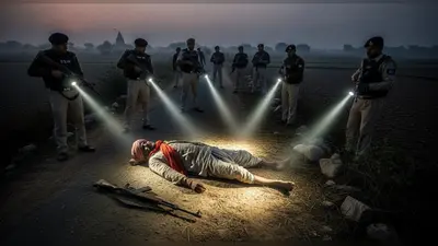 यूपी में खूंखार डकैत ढेर: 15 नाम, दो पुजारियों की हत्या, अब पुलिस मुठभेड़ में मारा गया