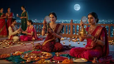 करवा चौथ 2025: आज है सुहागिनों का महापर्व, जानें पूजा का शुभ मुहूर्त और अपने शहर में चंद्रोदय का सही समय