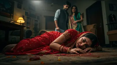 करवाचौथ से पहले पति ने की हैवानियत: प्रेमिका के साथ मिलकर पत्नी को बेरहमी से पिटवाया