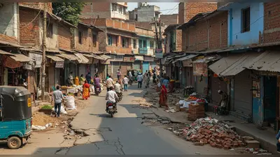 ताजगंज की सड़कें गायब! यहां रातों-रात बन गए दुकान और मकान, वायरल तस्वीर ने खोली पोल