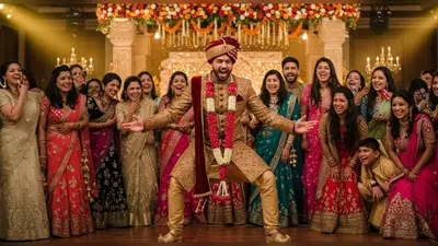 दूल्हे के धमाकेदार डांस ने शादी में लगाई आग, मेहमानों को हंसा-हंसाकर लोटपोट किया!