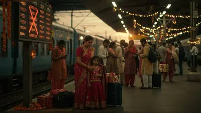 दिवाली से पहले रेलवे का बड़ा झटका: गोरखपुर के लिए कई ट्रेनें रद्द, यात्रियों की बढ़ी मुश्किल