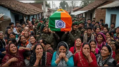 एनडीए कैडेट अंतरिक्ष सिंह का पार्थिव शरीर गांव पहुंचा तो मची चीत्कार, नम आंखों से दी गई अंतिम विदाई