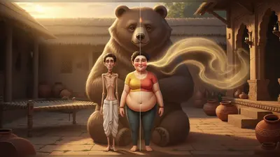 सोशल मीडिया पर छाया ‘भालू की फूंक’ का दावा: क्या सच में दुबले-पतले लोग हो जाते हैं मोटा-ताजा?