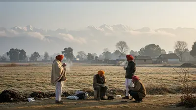 उत्तराखंड की बर्फीली हवाओं ने बढ़ाई उत्तर भारत में ठिठुरन, पहाड़ों पर बादल, 13 जिलों में शुष्क मौसम का अलर्ट