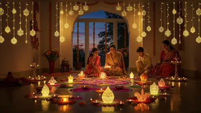 दीपावली पर जगमगाएंगे घर! बिना बिजली-मोम के जलने वाले दीपक और नई डिजाइन की झालरें बनीं लोगों की पसंद