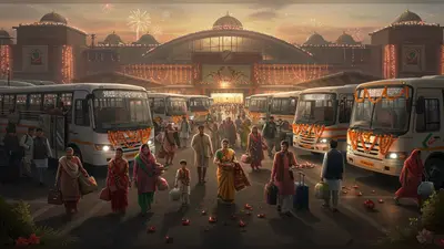 यूपी: सीएम योगी का दिवाली और छठ पर बड़ा तोहफा, 18 से 30 अक्टूबर तक चलेंगी हज़ारों अतिरिक्त बसें