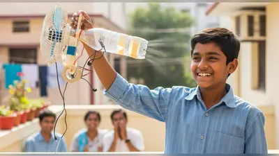 गर्मी से राहत: लड़के ने खोजा ‘हवा खाने’ का कमाल का जुगाड़, लोग बोले ‘असली इनोवेशन!’