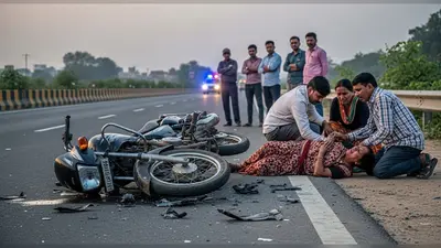 वाराणसी में भीषण सड़क हादसा: अज्ञात वाहन ने ली चचेरे भाई-बहन की जान, चाची गंभीर घायल