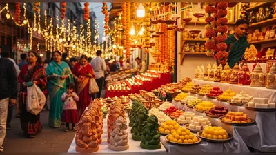 बरेली में दिवाली की धूम: मिठाई वाली कैंडल्स और इको-फ्रेंडली लक्ष्मी-गणेश से महकेंगे घर, सजे बाजार
