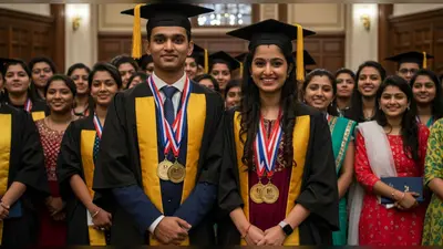 मेधा का कमाल! भाषा विवि में किसान और डिजाइनर के बच्चों को 3-3 गोल्ड मेडल, छात्राओं ने जीते 99 स्वर्ण
