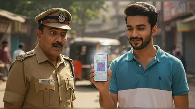 लाइसेंस मांगा तो लड़के ने मोबाइल में दिखाया ऐसा अनोखा तरीका, दरोगा जी भी देखते रह गए!