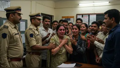 यूपी: भरोसे का किया कत्ल! परिचित की घिनौनी हरकत से महिला सहमी, पुलिस थाने में जोरदार हंगामा